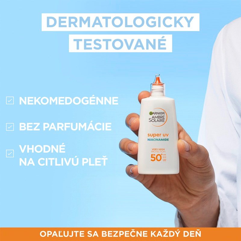 Super UV denný fluid proti nedokonalostiam s niacínamidom a SPF 50+ - 5