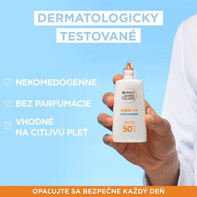 Super UV denný fluid proti nedokonalostiam s niacínamidom a SPF 50+ - 5