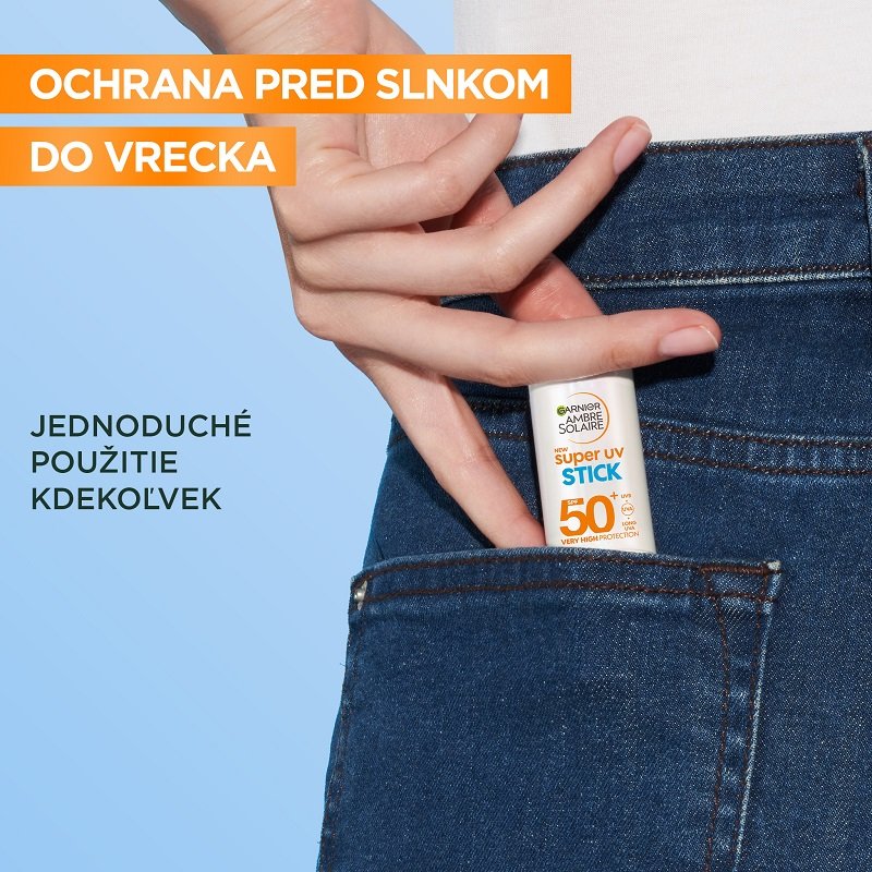 Garnier Ambre Solaire Super UV tyčinka SPF 50+ - 6
